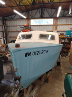 21’ Aluminum Boat, Motor, and Trailer