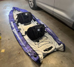 9 foot Inflatable 2 person Kayak