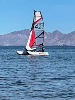 Minicat 420 catamaran