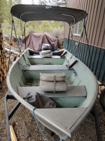 14 foot Aluminum fishing boat