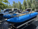 16' NRS Kodiak Cataraft w/ Trailor