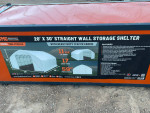 20' x 30' x 12' Boat Shelter fully Enclosed Shade Structure