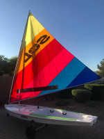 SOL sailboat
