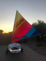 SOL sailboat