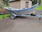 Drift Boat 1990 16ft. Aluminum - Excellent Condition