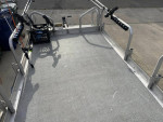 2011 Hotwood custom pontoon all aluminum 15.5ft Tohatsu 6hp 4 Stroke