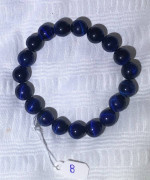 BRACELET - Natural BLUE - Royal Blue - Dark Blue - Tiger Eye - NEW!