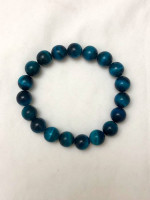 BRACELET - Real Natural Blue - Turquoise Tiger Eye Bracelet