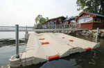 JET SKI DOCK RIDE ON ROLL OFF WATERCRAFT DOCK, EASY USE360-507-001two