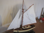 Constellation Sloop model ship from 19 Century