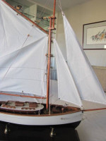 Constellation Sloop model ship from 19 Century