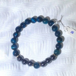 BRACELET Gallstone Tiger Eye Bracelet Round Beaded Stretch Bracelet