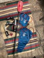 Perception kayak w/ THULE rack and carbon Werner paddle $250 obo