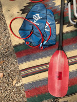 Perception kayak w/ THULE rack and carbon Werner paddle $250 obo