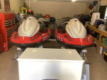 2 Kawasaki wave runners/ jet skis