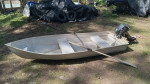 SUPER CLEAN 12 foot Aluminum Fishing Boat