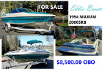 Maxum 2000SRB Ski Boat
