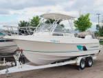 1999 Aquasport 225 Explorer Fishing Boat w/ 225HP Evinrude Motor