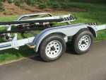 1997 Caulkins Galvanized Boat Trailer