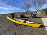 New Wenonah Yellow T-Formex Spirit 2 Canoe - 73lbs