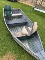 1980 12' Valco Aluminum Boat