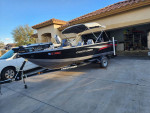 2014 boat crestliner fish hawk 1650