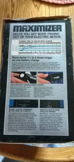 Minn Kota Maximizer for trolling motors