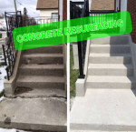 Concrete sidewalks, slabs & more