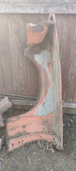 Ford Mustang Cougar Falcon Fender 1960 to 1973
