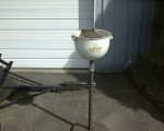 Vintage Alemite Oil Change Receptacle Bowl