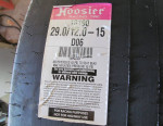 Pair of Hoosier 29/12x15 D6 Compound Drag Slicks - Never Mounted