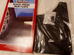 Dee Zee Black- Tread Aluminum Mud Flaps