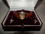 Disney Tinker Bell watch and 925 Sterling silver earrings