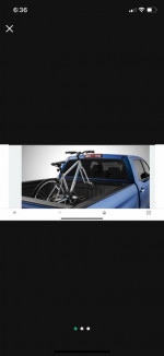 TOYOTA OEM LOCKING FORK BIKE RACK
