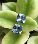 NEW! 14K Aquamarine Gemstone Earrings
