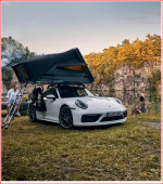 Porsche Rooftop Tent