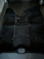 03-09 dodge ram crewcab black carpet floor liner