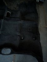 03-09 dodge ram crewcab black carpet floor liner