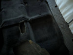03-09 dodge ram crewcab black carpet floor liner