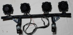 N-Fab Front Light Bar w/KC Lights
