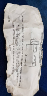 New Old Stock GM Speedo Drive Gear Fitting Sleeve
