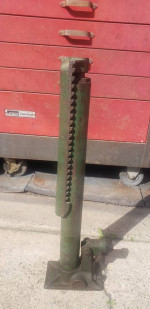 Vintage Hein Werner Model V1.20 Bumper Lift Jack 1930s Era