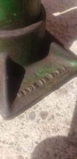 Vintage Hein Werner Model V1.20 Bumper Lift Jack 1930s Era