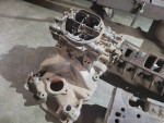 Edelbrock. carburetor and manifold .