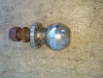 Trailer hitch hardware and  balls