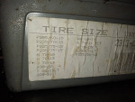 Car Truck SUV tire chains. 12" to 22.5". Tire sizes pictured. $20-$80