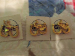 Vintage Republican/Democrat Pins Elephant/Donkey