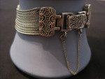 Vtg sterling sliver Bracelet 9 strand Fox tail excellent condition