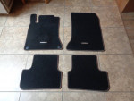 Clean Used 2014-2019 Mercedes CLA & GLA Factory Floor Mats Black Brown