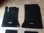 Clean Used 2014-2019 Mercedes CLA & GLA Factory Floor Mats Black Brown